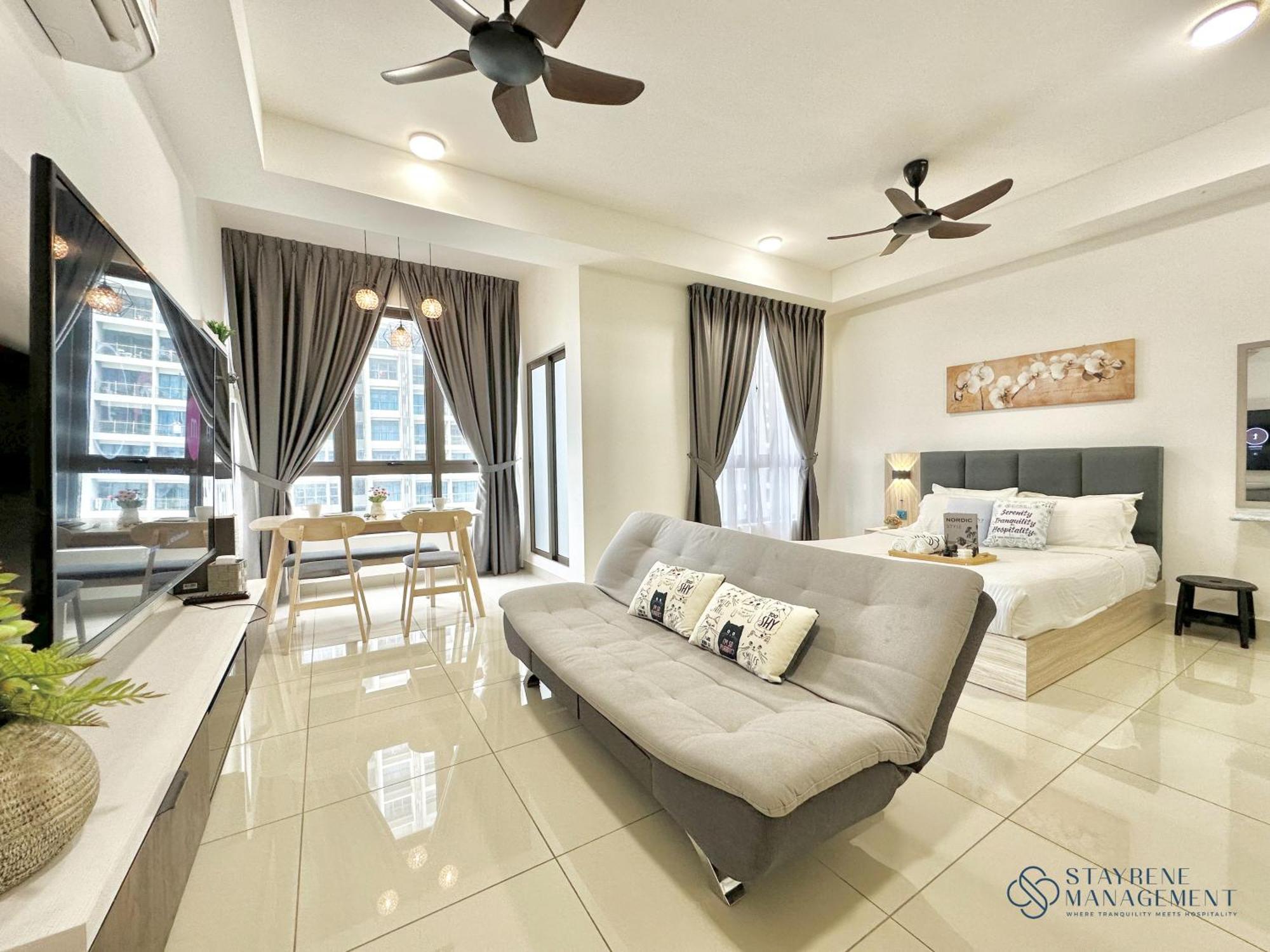 Bali Sea View Residences Melaka At Stayrene Rum bild