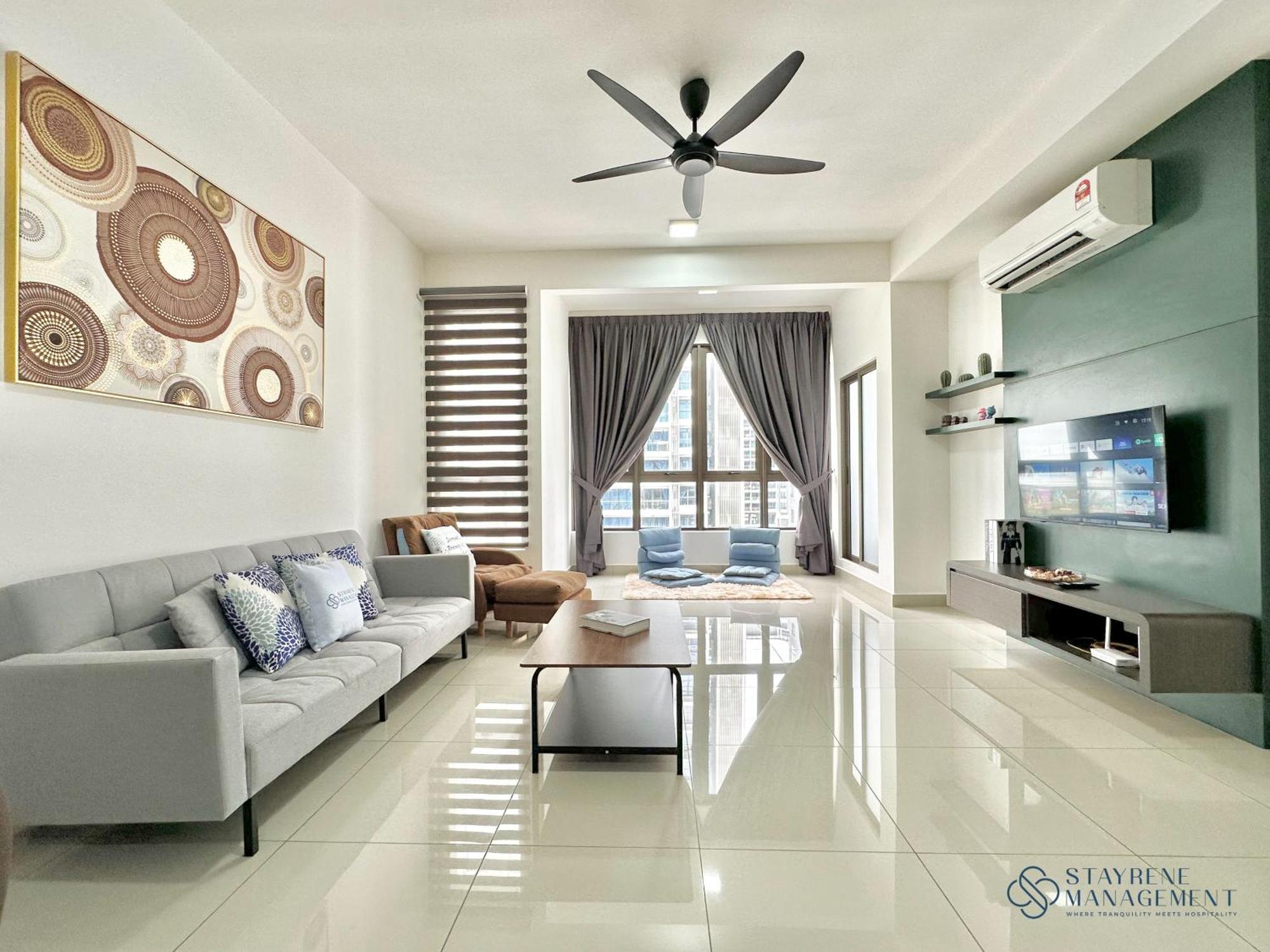 Bali Sea View Residences Melaka At Stayrene Rum bild