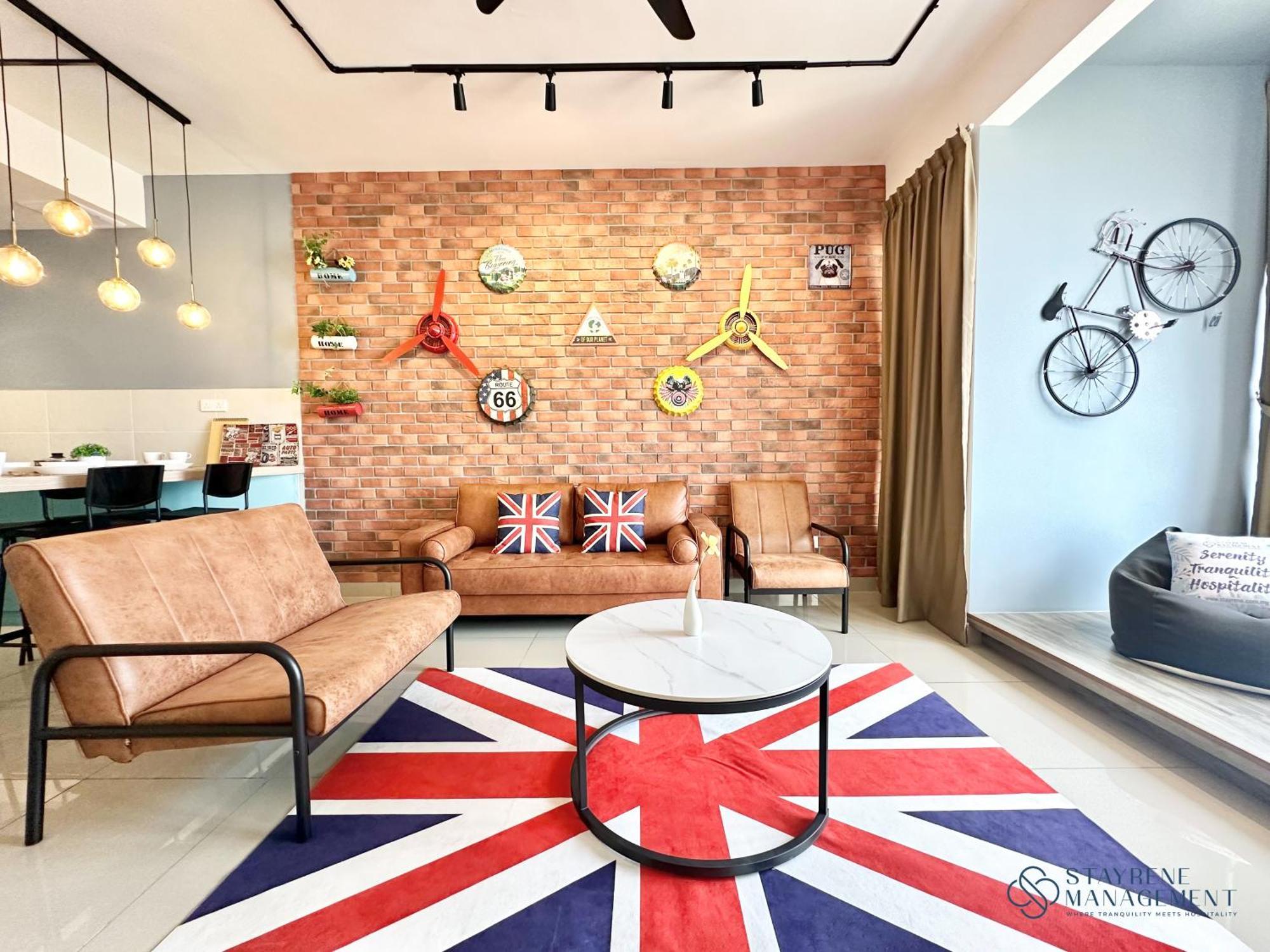 Bali Sea View Residences Melaka At Stayrene Rum bild