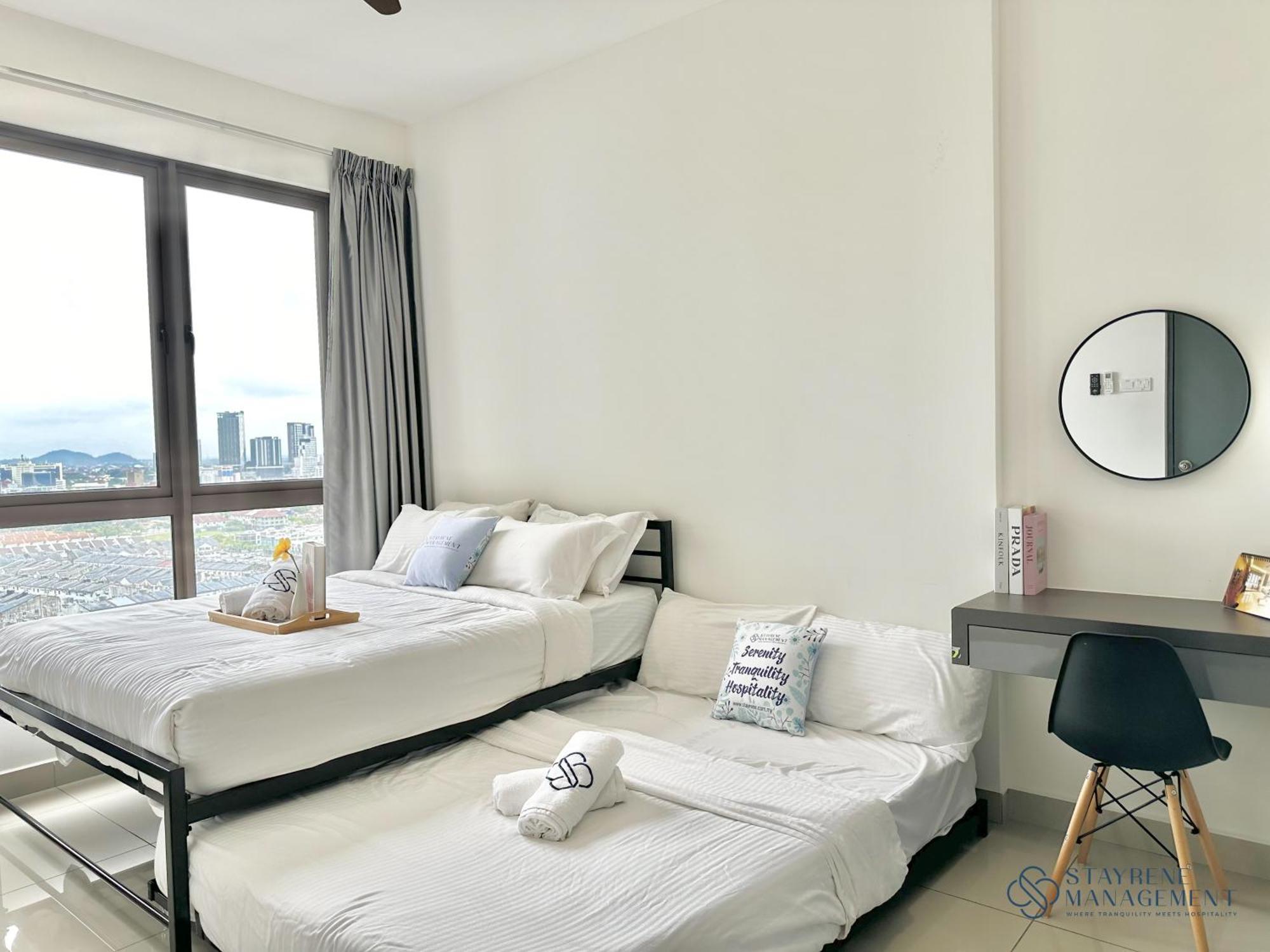 Bali Sea View Residences Melaka At Stayrene Rum bild